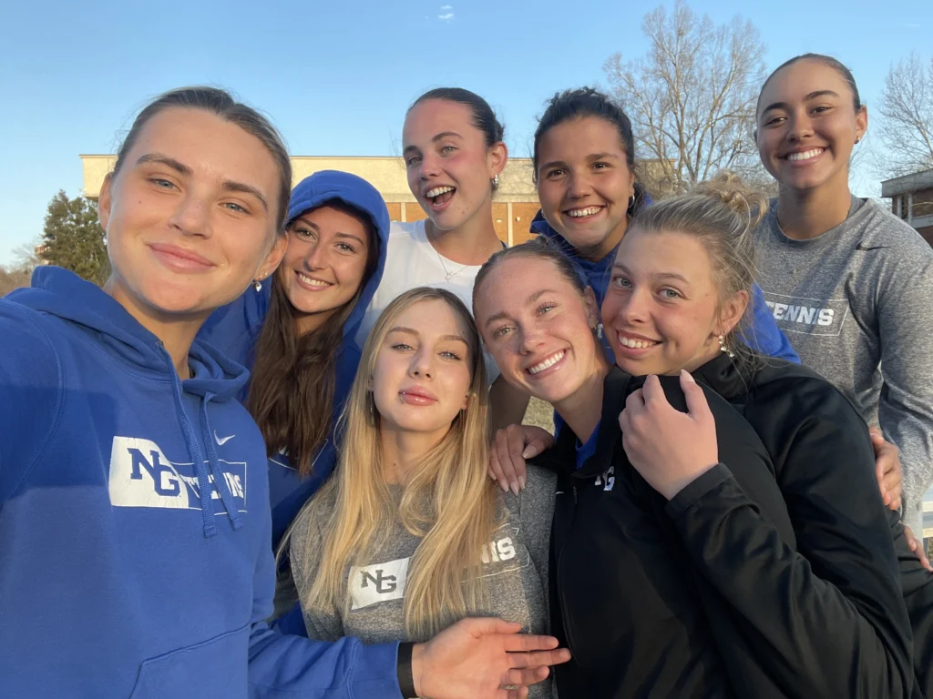 college tennis team